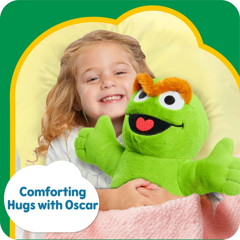 Baby Oscar Grouch Plush Stuffed Animal Sesame Street