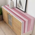 thumbnail image 6 of Pink Grey Table Runner Abstract Art Oil Painting Blue Ombre Tablerunners 13 x 90 Inch, Table Decorations Tabletop Scarf for Summer Gathering Holiday Farmhouse Kitchen Dining Decor, 6 of 8