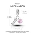 thumbnail image 4 of MULA S925 Sterling Silver Btacelets Charms for Bracelets Making Lucky Butterfly Pet Charm for Women, 4 of 6