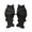 Black Fish, variant on Funny fish slippers for summer, creative non-slip fashionable salted fish slide sandals for men and women, suitable for outdoor wear and for parent-child use