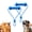 2 pcs, variant on Dual-Action Canine Dental Prop, Dog Dental Chew Toy for Easier Teeth Brushing, Reusable Dog Teeth Cleaning Tool for Easier Pet Oral Care, Small Medium Large Dogs