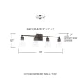 thumbnail image 5 of 4 Light Bath Vanity Capital Lighting 121841Mb-432, 5 of 5
