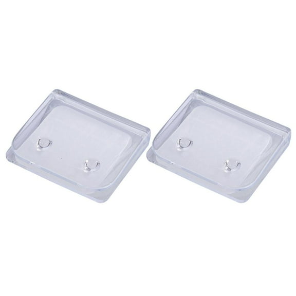 YIEMEEN Clear Shower Curtain Clips 2/4/8Pcs Splash Guard Holder Adhesive Windproof Clamp