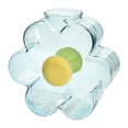thumbnail image 1 of Jarrón de flores de vidrio, maceta hidropónica, maceta minimalista, decoración Azul, 1 of 9