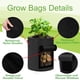 thumbnail image 3 of Paquete de 2 bolsas de cultivo de patatas de 7 galones, bolsas de cultivo de patatas con asas y solapa de acceso, bolsas de cultivo de plantas no tejidas gruesas para patatas, 3 of 5