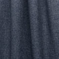 thumbnail image 7 of Nicole Miller New York Peterson Cotton Blend Tuxedo Tab Top Light Filtering Curtain Panels, 54"x 108", Indigo, Set of 2, 7 of 7