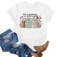 thumbnail image 2 of Raeneomay Casual Plus Size Tunics Tops Women's Fashion CrewNeck Printed Short Sleeve T-Shirt Casual Loose Shirt Tops, 2 of 3