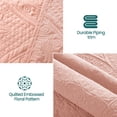 thumbnail image 4 of Twin Quilt Set - Lightweight Summer Bedspread Bedding Set for All Season, 2 Piece (1 Quilt, 1 Pillow Sham), 4 of 7