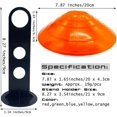 thumbnail image 2 of Pro Disc Cones (set Of 50),soccer Cones With Holder,agility Training Soccer, 2 of 5