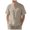A132-Khaki, variant on Mens Linen Shirt Casual Short Sleeve Button Down Shirts Summer Beach Vacation Tops,Linen Cotton(Black,XXXL)