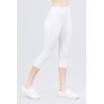 thumbnail image 2 of MOA COLLECTION Women's Workout Capri Length Leggings Pants, 2 of 5