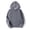 Dark Gray, variant on Kaerm Unisex Mens Long Sleeves Drawstring Plain Hooded Sweatshirt Pullover Solid Hoodie Top Black M