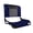 Belize Blue, variant on Kijaro Locked-In Stadium Seat Black Stadium Seat with Carry Bag, Vik Black
