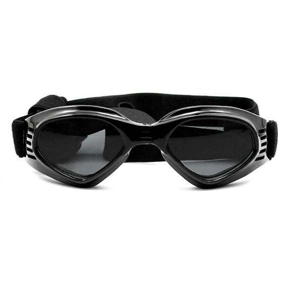 CSCHome Dog Sunglasses ,Foldable Non-fogging Dog Goggles for Small Medium Outdoor Walking(Black)