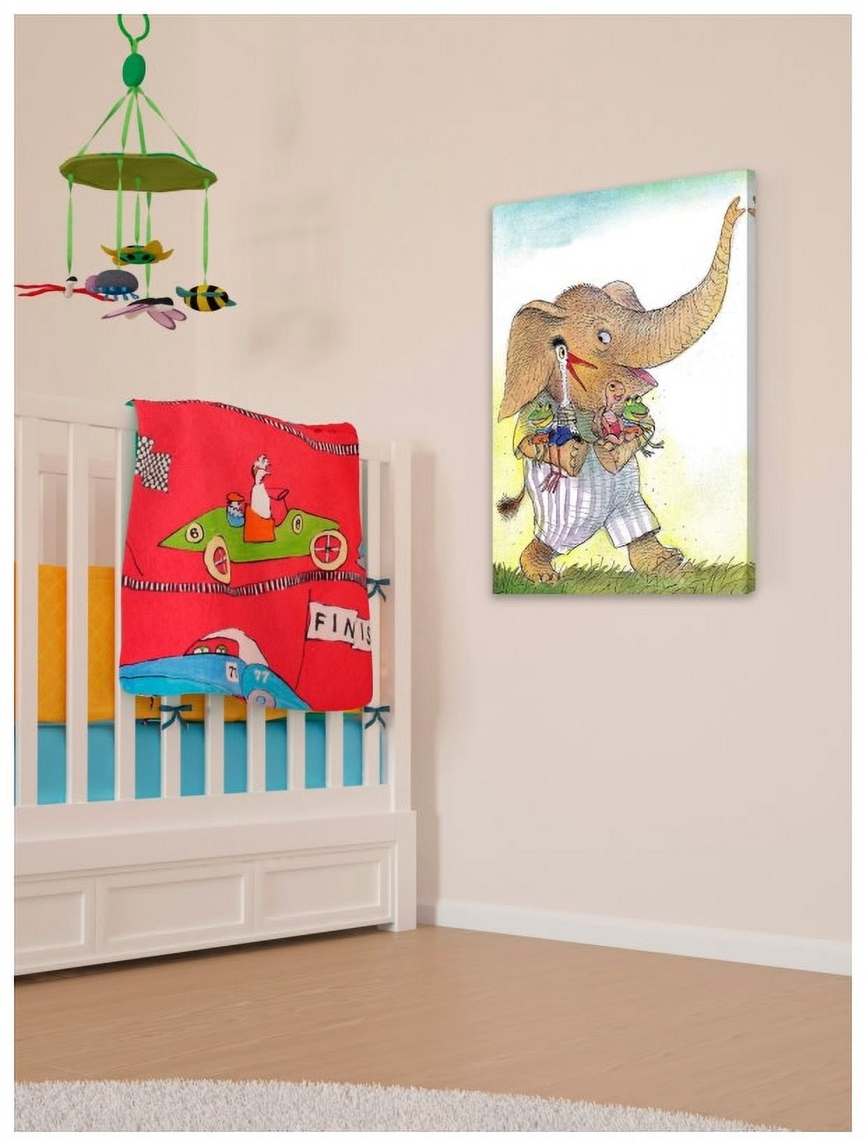 Marmont Hill "Animals" by Curtis Painting Print on Canvas