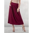 thumbnail image 2 of Womens Foldover Midi Skirt, 2 of 11