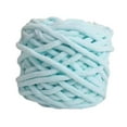 thumbnail image 2 of GUOOL Chunky Chenille Yarn Handmade Bulky Chunky Yarn for Hats Blankets Crocheting Blue, 2 of 9