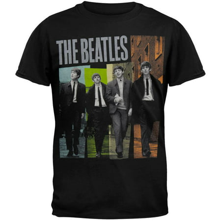 The Beatles - Black Ties Color T-Shirt (Best Les Paul Color)