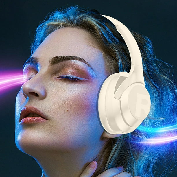 Auriculares Inalámbricos Estéreo Xihbxyly Ofertas Del Día Auriculares Deportivos Plegables con Micrófono Manos Libres