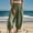 18#Army Green, variant on Gmdeguo Women's Spring & Summer Casual Solid Color Faux Cotton-Linen Lantern Pants, Two Pockets, Drawstring Cuffs, Comfortable 3/4-Length Jogger Trousers
