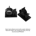 thumbnail image 4 of Electronicheart Black Wire Clip Buckle For Easy And Mess-free Wire Organization And Made Of Plastic With Good Insulation And Durability black 1Set, 4 of 6