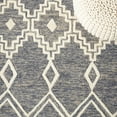 thumbnail image 6 of SAFAVIEH Abstract Torrey Geometric Wool Area Rug, Gray/Ivory, 5' x 8', 6 of 11