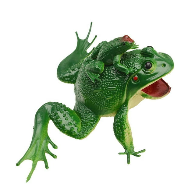 Animales Mini Plástico Realista Rana Juguete Animales Rana Figura Juguete Baño Juguete Para Bebé