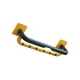 thumbnail image 1 of Naiovety Toallero montado en la pared de plástico para baño, cocina, barra de almacenamiento, organizador de oficina plegable, accesorios de Accesorios de baño Azul amarillo, 1 of 6