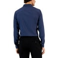 thumbnail image 2 of Alfani Mens Slim Heathered Slub Button-Down Shirt, 2 of 2