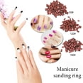 thumbnail image 2 of 100pcs Sanding Band Drill File Machine Bits Ring For Nail Art, 2 of 9