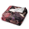 thumbnail image 3 of Super Soft Flannel Throw Beidou Genshin Impact Blanket 40"X30" For Bed, Sofa, Camping, Cold Cinema Or Travel,Gift For Your Family And Friend, 3 of 8