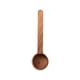 thumbnail image 1 of Cuchara medidora de café de nuez | Mango largo de madera maciza | Grado alimenticio | No rayará las superficies antiadherentes | Ideal para café, té, especias, avena, leche en polvo | 1 Cuenta, 1 of 6