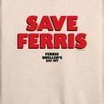 thumbnail image 3 of Ferris Bueller's Day Off - Save Ferris - Women's Short Sleeve Graphic T-Shirt, 3 of 5