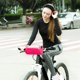 thumbnail image 4 of Bolsa impermeable para pantalla táctil para ciclismo al aire libre, color rosa y rojo, para manillar de bicicleta, 4 of 4