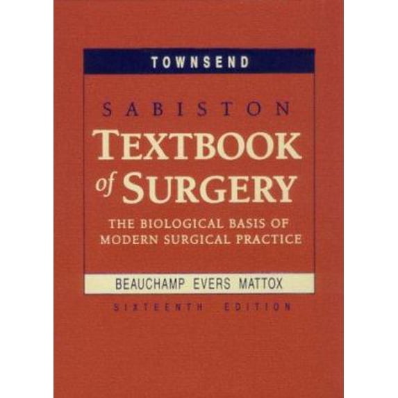 Pre-Owned Sabiston Textbook of Surgery: The Biological Basis of Modern Surgical Practice (Hardcover) 0721682693 9780721682693
