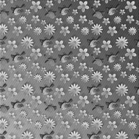 Ahgly Company Machine Washable Indoor Square Transitional Grey Gray Area Rugs, 6' Square