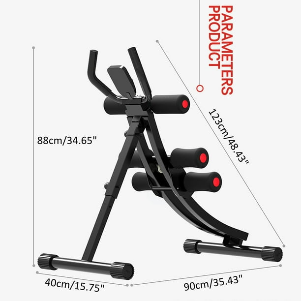 Abdominal Trainers Abdominal Workout Machine Thighs Buttocks Rodeo Height  Adjust