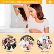 Toplive Armpit Sweat Pads ,[100 Pack] Disposable Underarm Sweat Pads for Women Men Invisible Sweat Absorber Pads for Women Armpits Perspiration Pads Shield