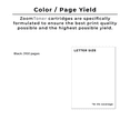 thumbnail image 3 of Zoomtoner Compatible Canon Color ImageClass MF642Cdw Canon 3028C001 (054) High Yield Black laser Toner Cartridge, 3 of 5