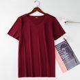 thumbnail image 3 of Camiseta de hombre, camiseta de seda de hielo, camiseta sin costuras, camiseta ajustada de gran tamaño, manga corta, cuello en V, camiseta de primavera y verano 2022, 3 of 5