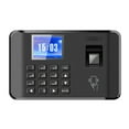 thumbnail image 1 of Riwcyla Intelligent Biometric Fingerprint Password Attendance Machine Time Employee Checking,in Recorder 2.4 inch LCD Screen Voice Prompt 11 Languages Function Time Attendance Machine, 1 of 6