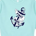 thumbnail image 3 of Inktastic First Mate with Anchor and Banner Toddler Sweatshirt, 3 of 4