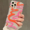 thumbnail image 5 of Funda de teléfono transparente con estampado de leopardo vintage para iPhone 11 13 12 14 15 16 Pro Max SE2 8 7 Plus X XR XS Funda de cojín de aire transparente, 5 of 5
