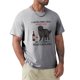 thumbnail image 1 of Camiseta de verano para hombre camisa divertida de Terranova y vino para el sudor color negro, 1 of 7