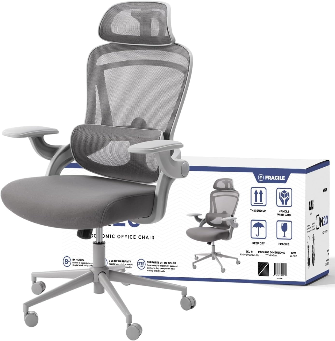 Nouhaus ergonomic chair discount