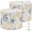 Color 4, variant on Drum Lampshades 13"x13"x10" Nautical Shells Coral Blue Beige Light Shade for Table Lamps Floor Lamp Shades Replacement Assembly Required