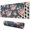 Pioneer Flower Floral, variant on Long Mouse Pads for Desk,Pioneer Flower Floral Print Pattern Desk Mats on Top Of Desks, Desk Mouse Pad Extra Large with 3mm Non-Slip Base and Stitched Edge for Gaming,Office,Work,Home 31.5"x11.8"