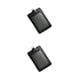 thumbnail image 4 of Inteprter Paquete de 10 titulares de tarjetas de identificación Suministros de negocios Carcasa protectora Multifuncional Tarjetas de autobús Manga Vertical/Negro 2piezas, 4 of 5