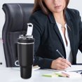 thumbnail image 7 of Straw Lid With Double Spout, Leak-Proof Cap, 30Oz Green, Includes Lid & Straw For Water Bottles & Travel Cups, 7 of 7