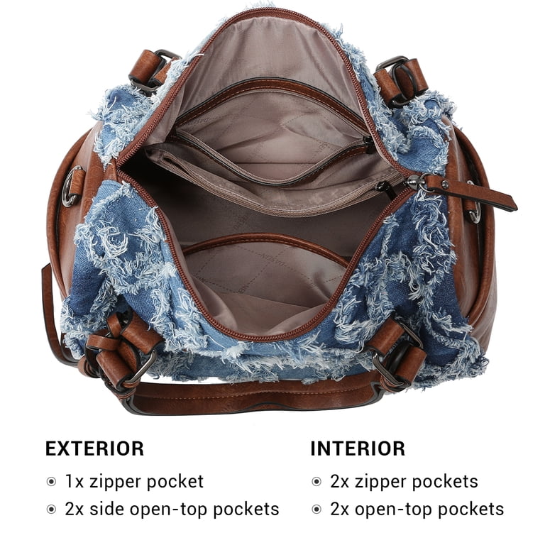 Dasein Women Soft Vegan Leather Barrel Bags Large Top Handle  display picture 1